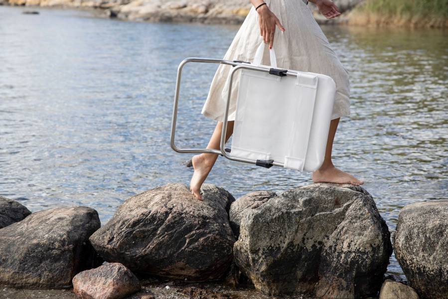 Fiam Quick Strandstol Hvit
