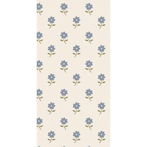 Hovedbilde Ib Laursen Serviett Bl&aring; Blomster