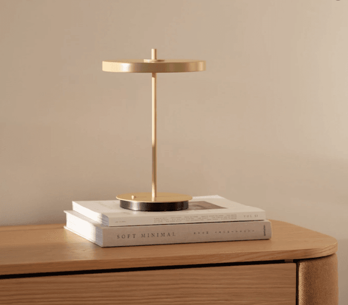 Umage Asteria Move Oppladbar Lampe Butter Yellow