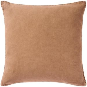 Hovedbilde IB Laursen Pute i Lin Camel 50x50