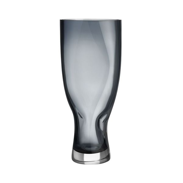 Orrefors Squeeze Tulipanvase  Bluish Grey 34 cm